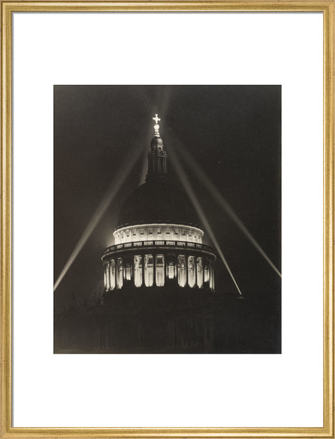 St Paul's as seen from Cheapside 1946
