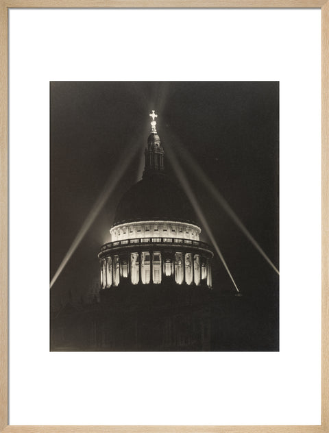 St Paul's as seen from Cheapside 1946