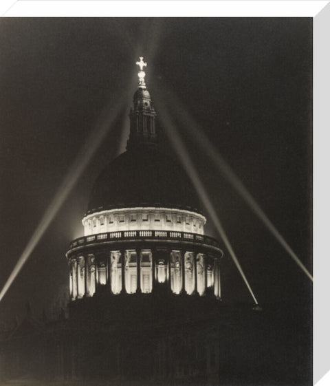 St Paul's as seen from Cheapside 1946