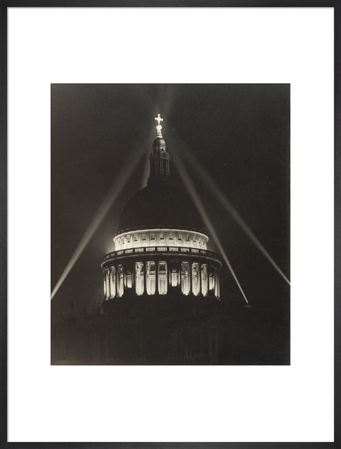 St Paul's as seen from Cheapside 1946
