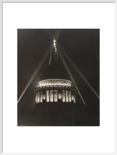 St Paul's as seen from Cheapside 1946