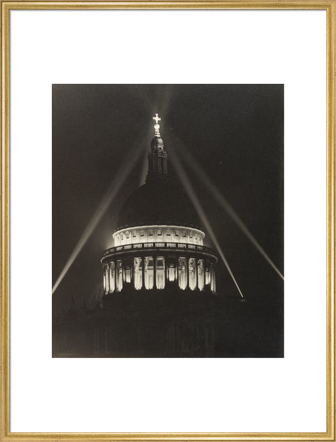 St Paul's as seen from Cheapside 1946