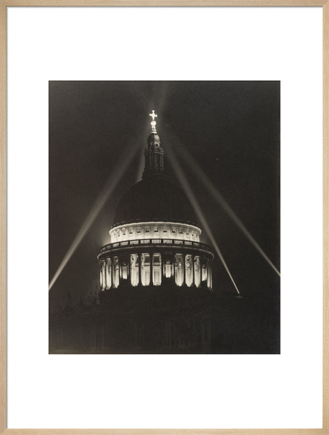 St Paul's as seen from Cheapside 1946