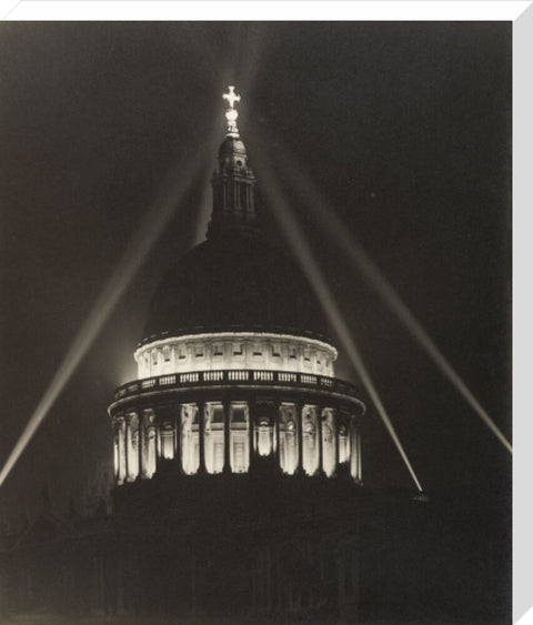 St Paul's as seen from Cheapside 1946