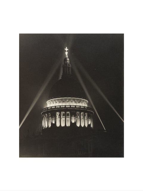 St Paul's as seen from Cheapside 1946