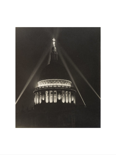 St Paul's as seen from Cheapside 1946