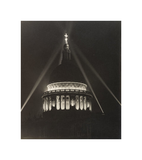 St Paul's as seen from Cheapside 1946