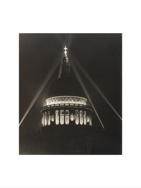 St Paul's as seen from Cheapside 1946