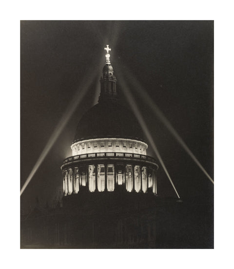 St Paul's as seen from Cheapside 1946
