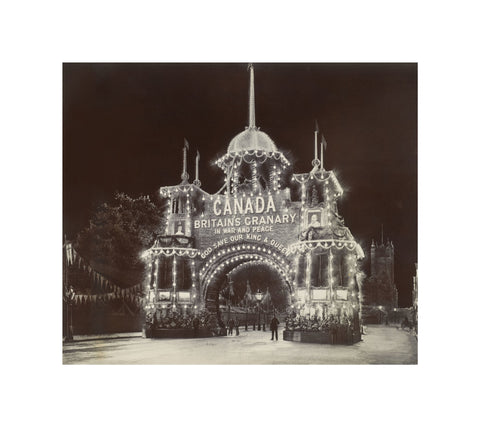 Canadian Arch' on Victoria Embankment c 1915