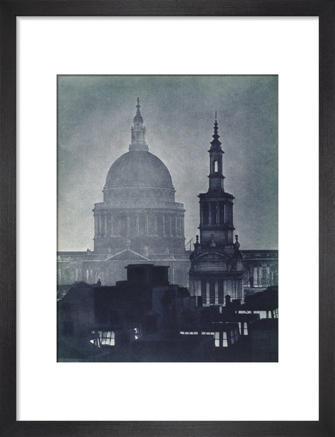 St. Pauls Cathedral at night 1934