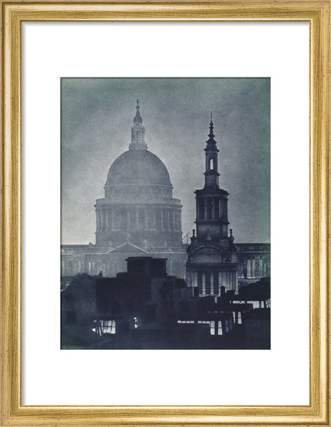 St. Pauls Catherdral at night 1934