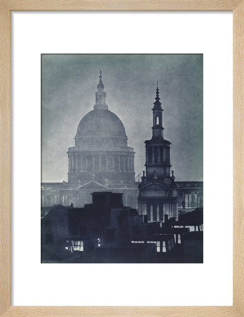 St. Pauls Catherdral at night 1934