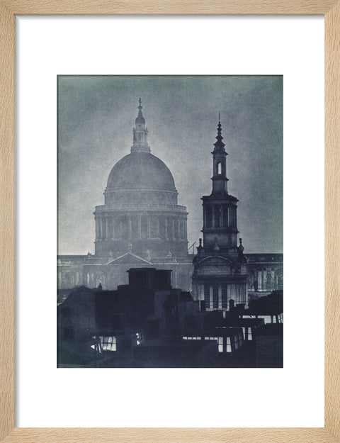 St. Pauls Cathedral at night 1934