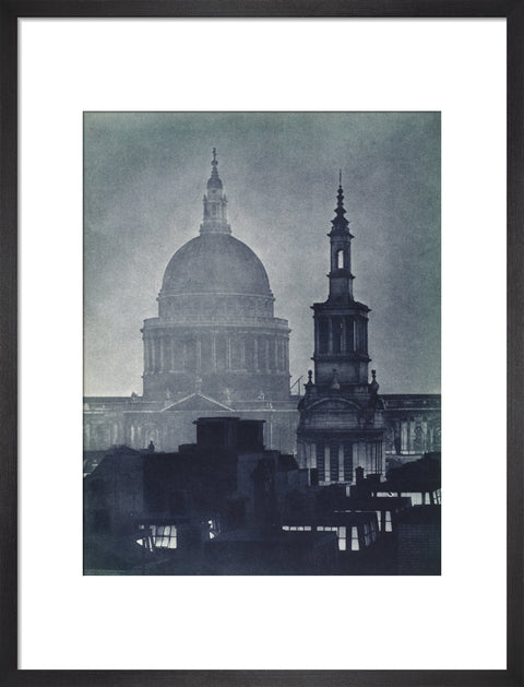 St. Pauls Cathedral at night 1934