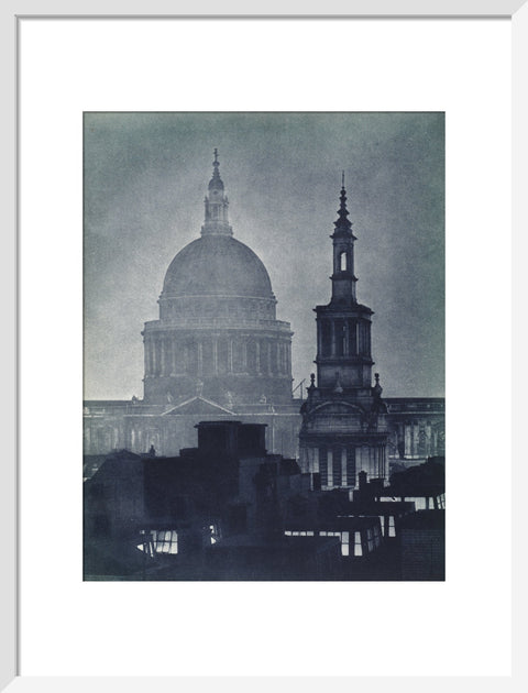 St. Pauls Cathedral at night 1934