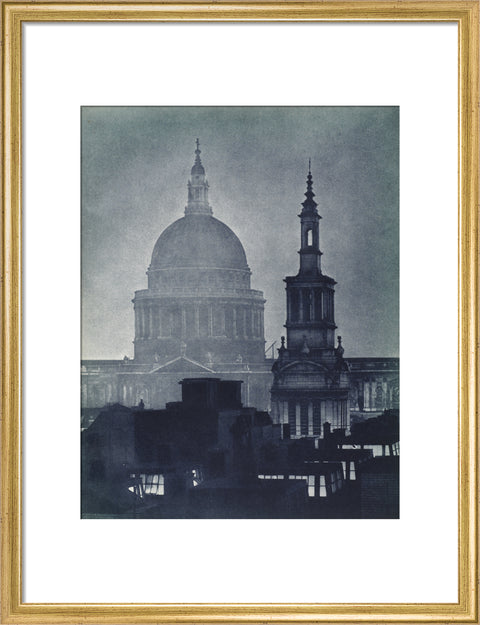 St. Pauls Catherdral at night 1934