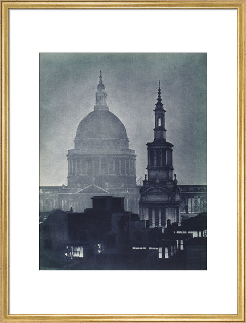 St. Pauls Catherdral at night 1934