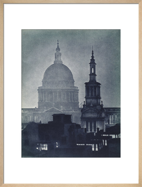 St. Pauls Catherdral at night 1934