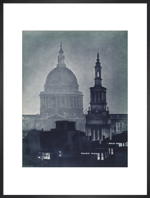 St. Pauls Catherdral at night 1934
