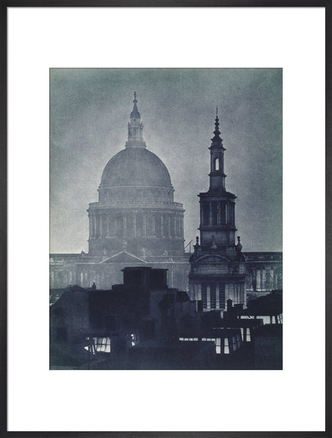 St. Pauls Cathedral at night 1934