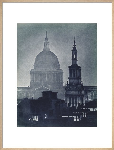 St. Pauls Catherdral at night 1934