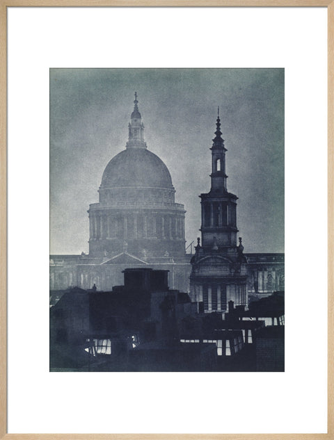 St. Pauls Cathedral at night 1934