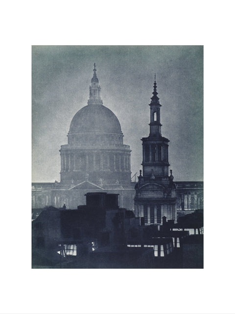 St. Pauls Cathedral at night 1934