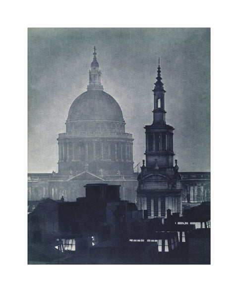 St. Pauls Catherdral at night 1934