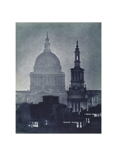 St. Pauls Catherdral at night 1934