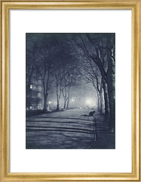 Temple Gardens at night 1934