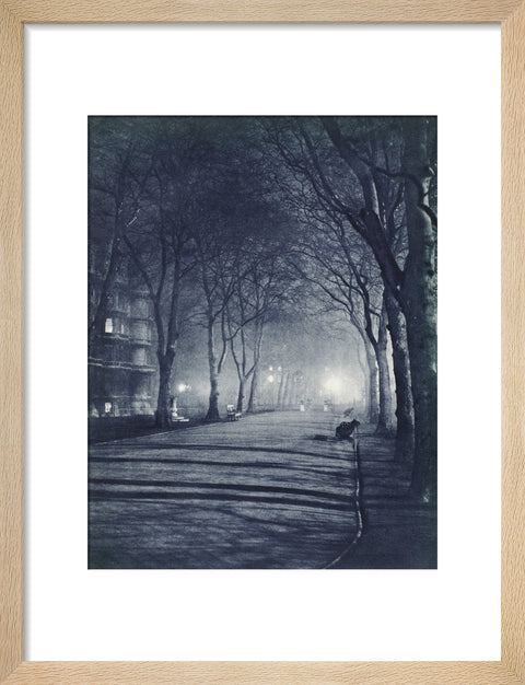 Temple Gardens at night 1934