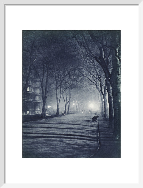 Temple Gardens at night 1934