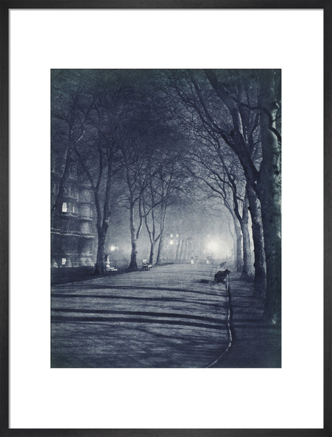 Temple Gardens at night 1934