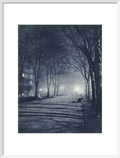 Temple Gardens at night 1934