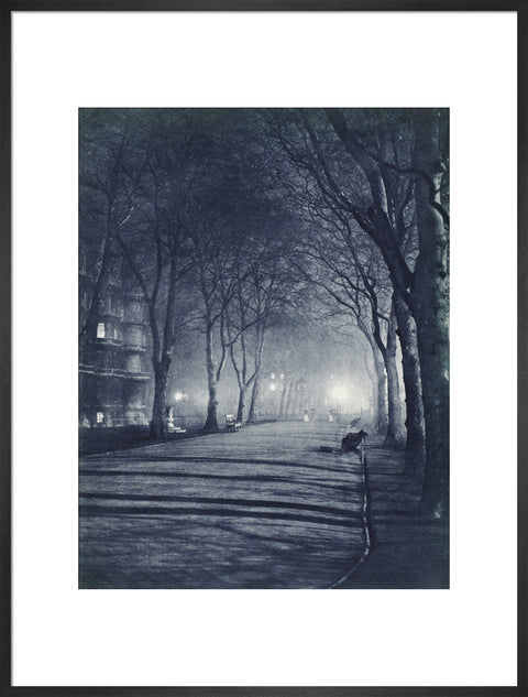 Temple Gardens at night 1934