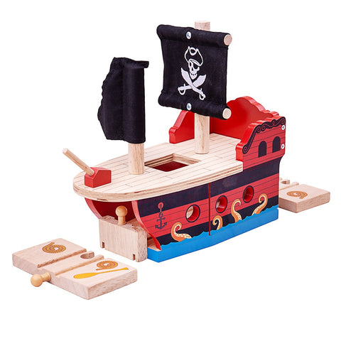 Galleon wooden pirate ship