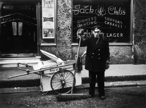 Lutz Dille, A street cleaner outside the Jack of Clubs nightclub