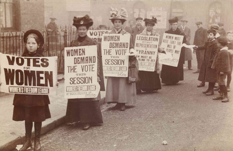 Suffragette poster parade