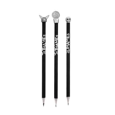 Secrets of the Thames pencil, 3 pack