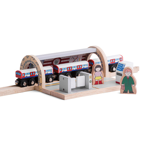 Underground Station Train Set