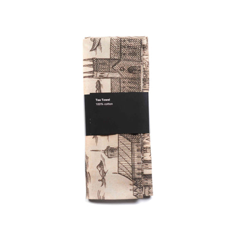 Great Fire of London Tea Towel