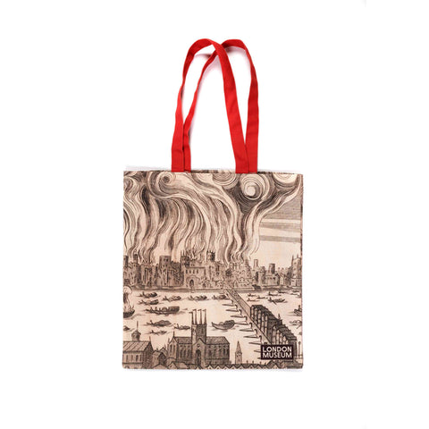 Great Fire of London Tote Bag