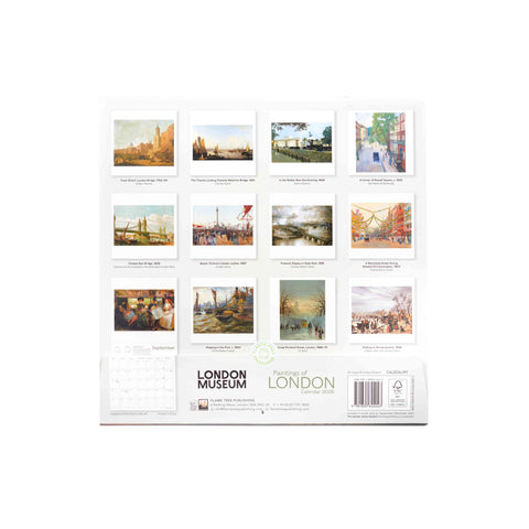 London Museum: Paintings of London Calendar 2026