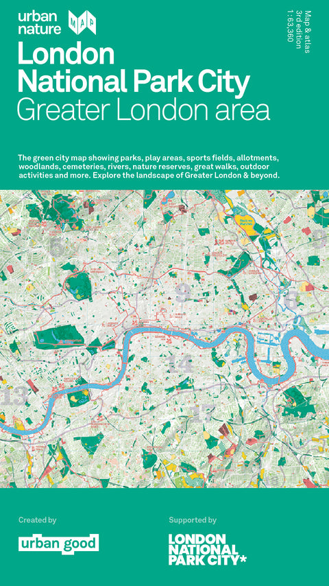 London National Park City Map