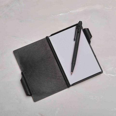 London Museum Eco Notepad & Pen Set Black