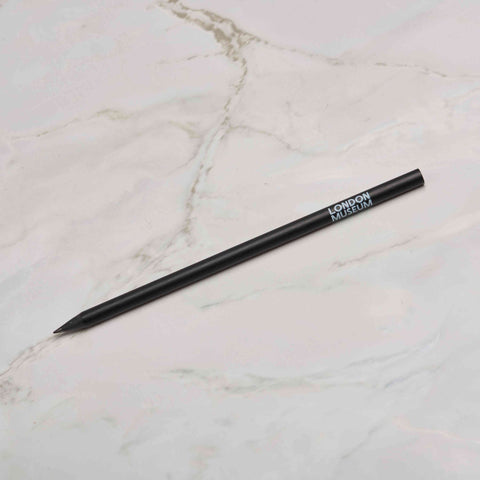 London Museum Recycled Plastic Pencil Black