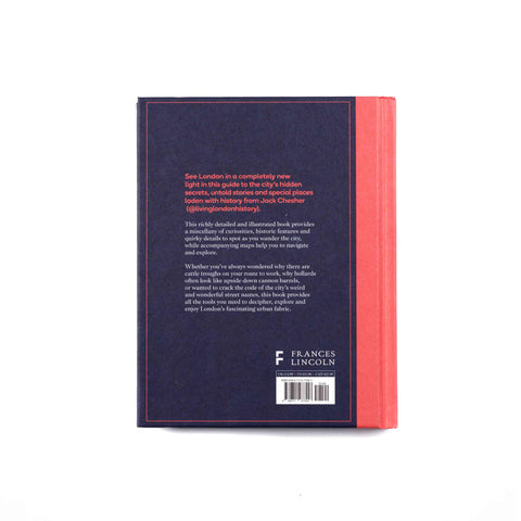 Back cover of a book with text and a brand logo on a white background