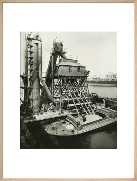 Floating Grain Elevator Royal Victoria Dock c.1938