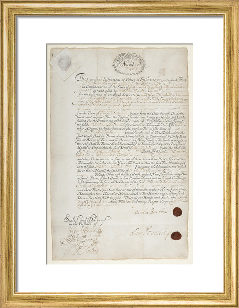 Insurance policy number '1403'